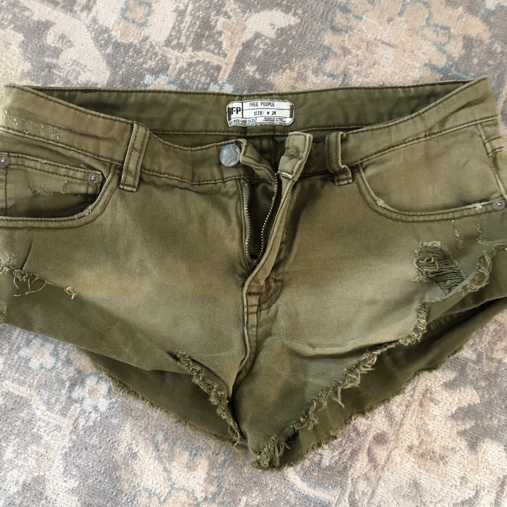 Free People Denim Shorts